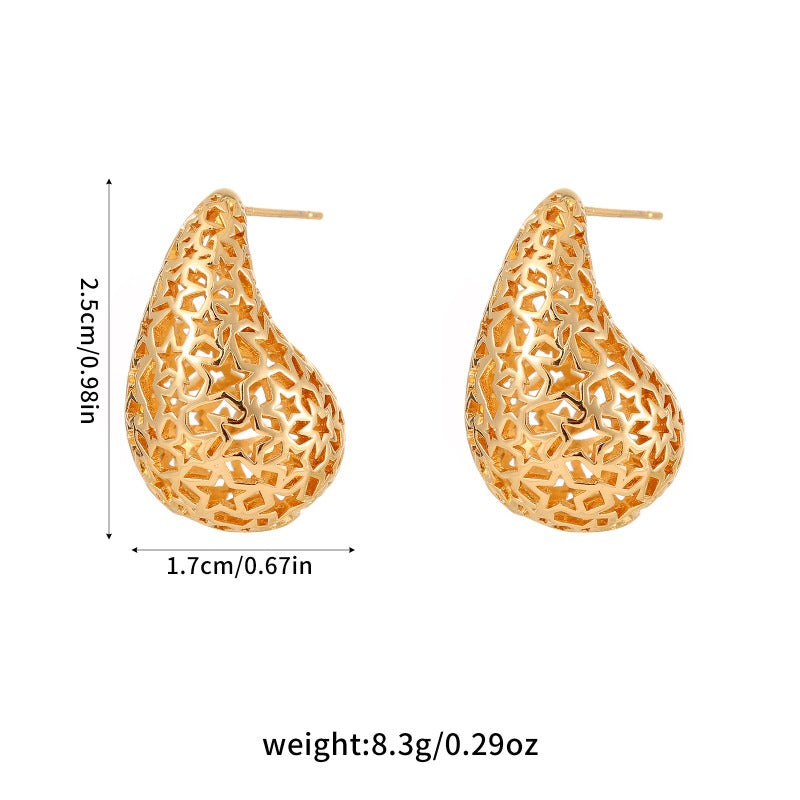 Vintage Medieval Earrings -Gold-Customization