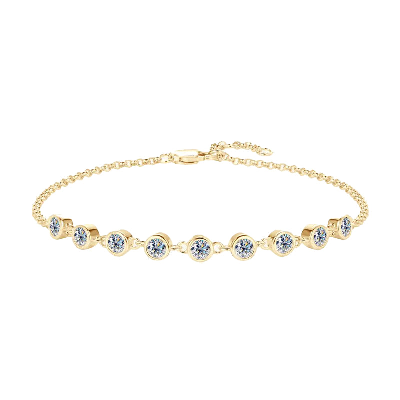 Full Diamond Bracelets -Gold