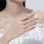 2CT Diamond Ring -Sterling Silver-Customization