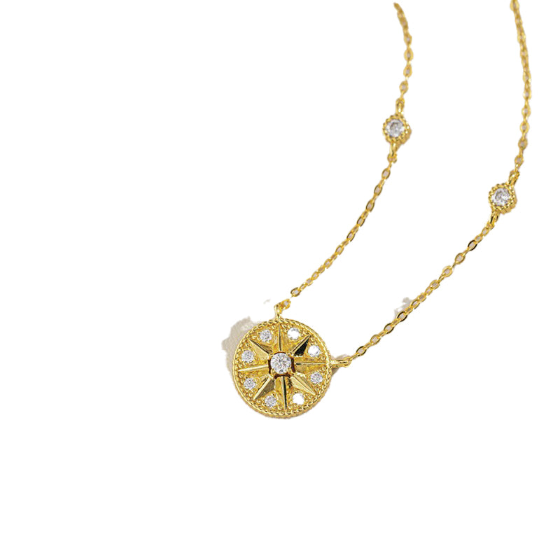 Hexagram Necklace -Gold-Customization
