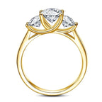 2CT Diamond Ring -Sterling Silver-Customization