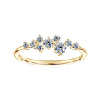Round Diamond Ring -Gold