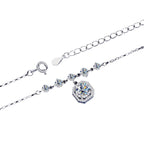 Diamond Necklace -Sterling Silver-Customization