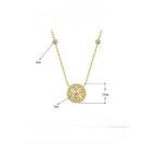 Hexagram Necklace -Gold